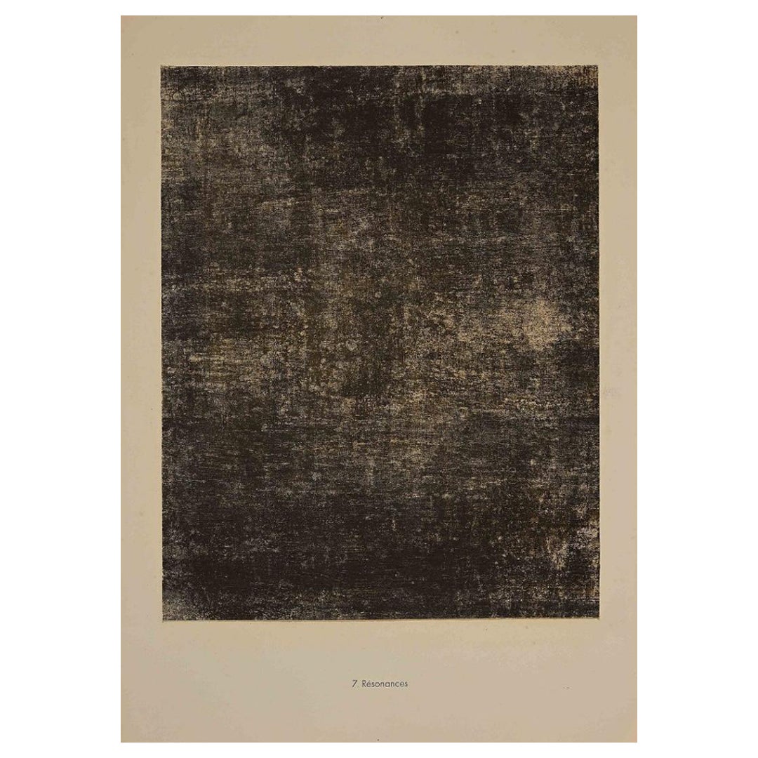 Risonanze  è una litografia in bianco e nero su carta filigranata "Arc". Composizione astratta dell'artista francese  Jean Dubuffet . Dall'album "Spectacles" (1953-1959). In condizioni eccellenti.

Riferimenti: Cat. Silkeborg n° 478 / Cat. S. Webel