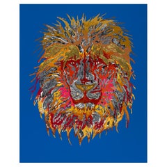 Fenix Lion (Limited Edition Of Only 30 Prints on Canvas)