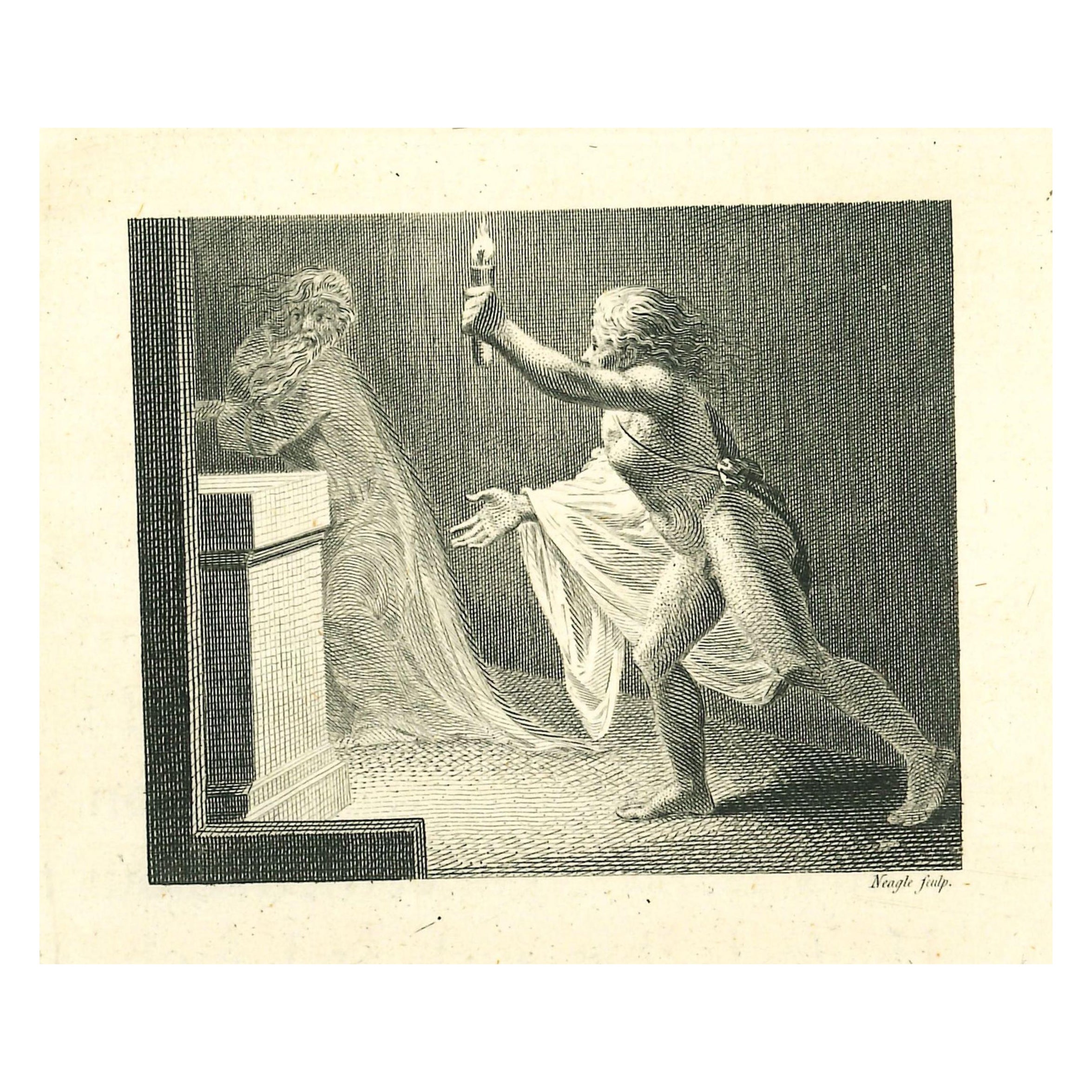 The Discovery – Radierung von James Neagle – 1810
