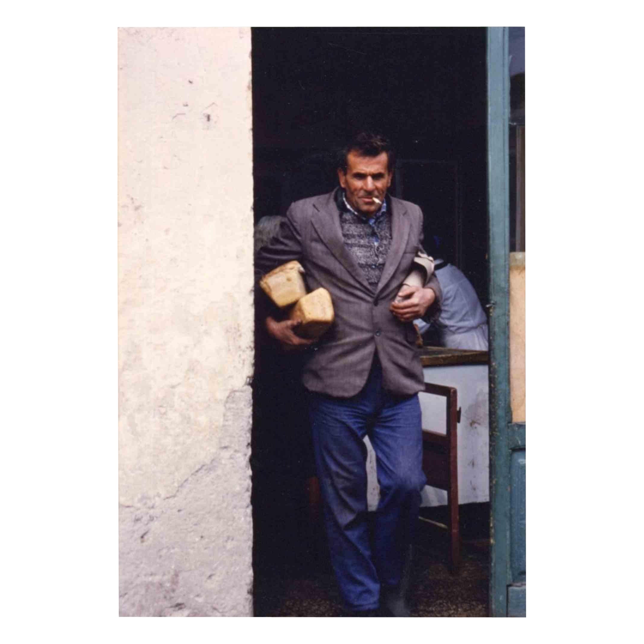 Reportage from Tirana - Bread - Vintage Photograph - Late 1970s