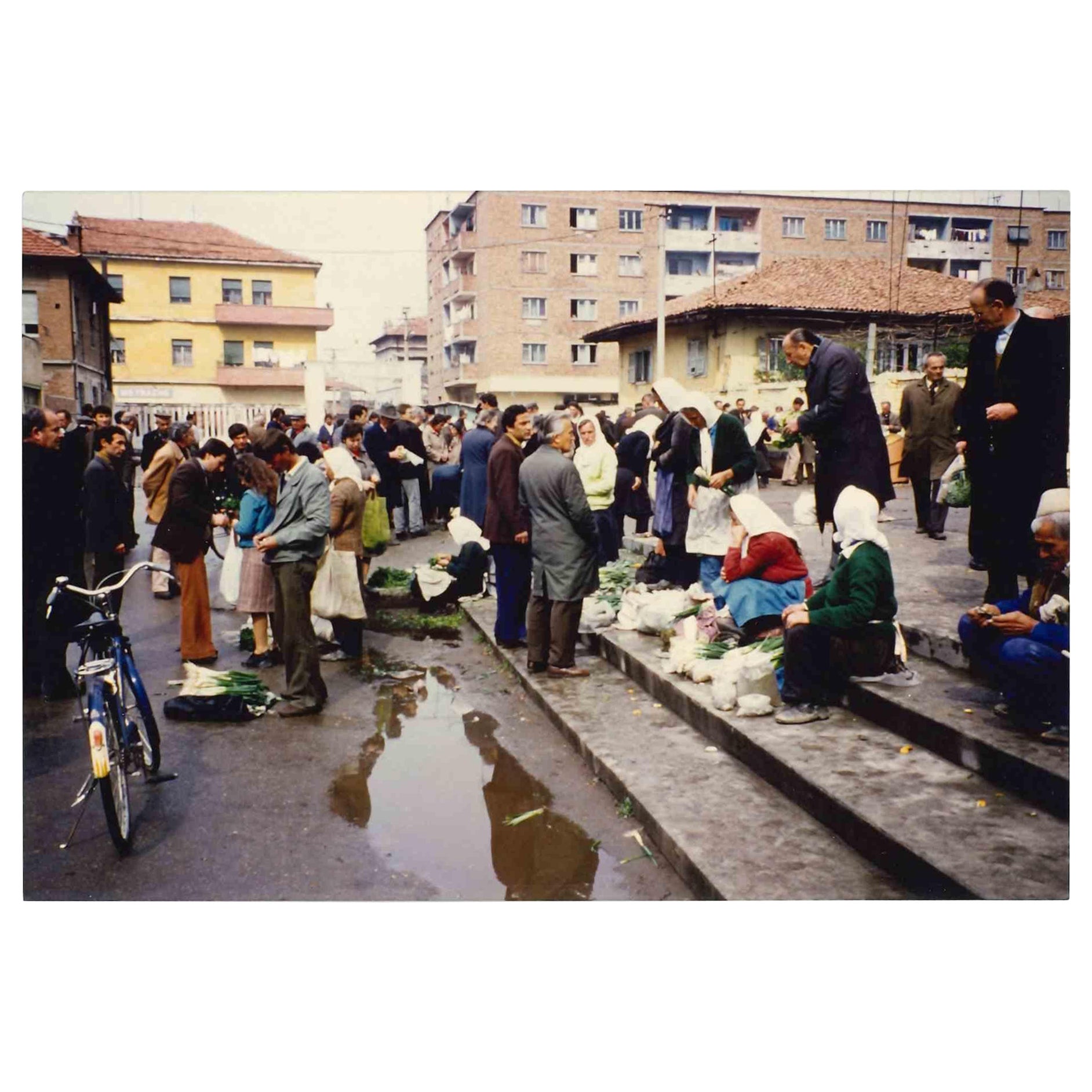 Unknown Landscape Photograph - Reportage from Albania - Tirana - Original Photograph - Late 1970s