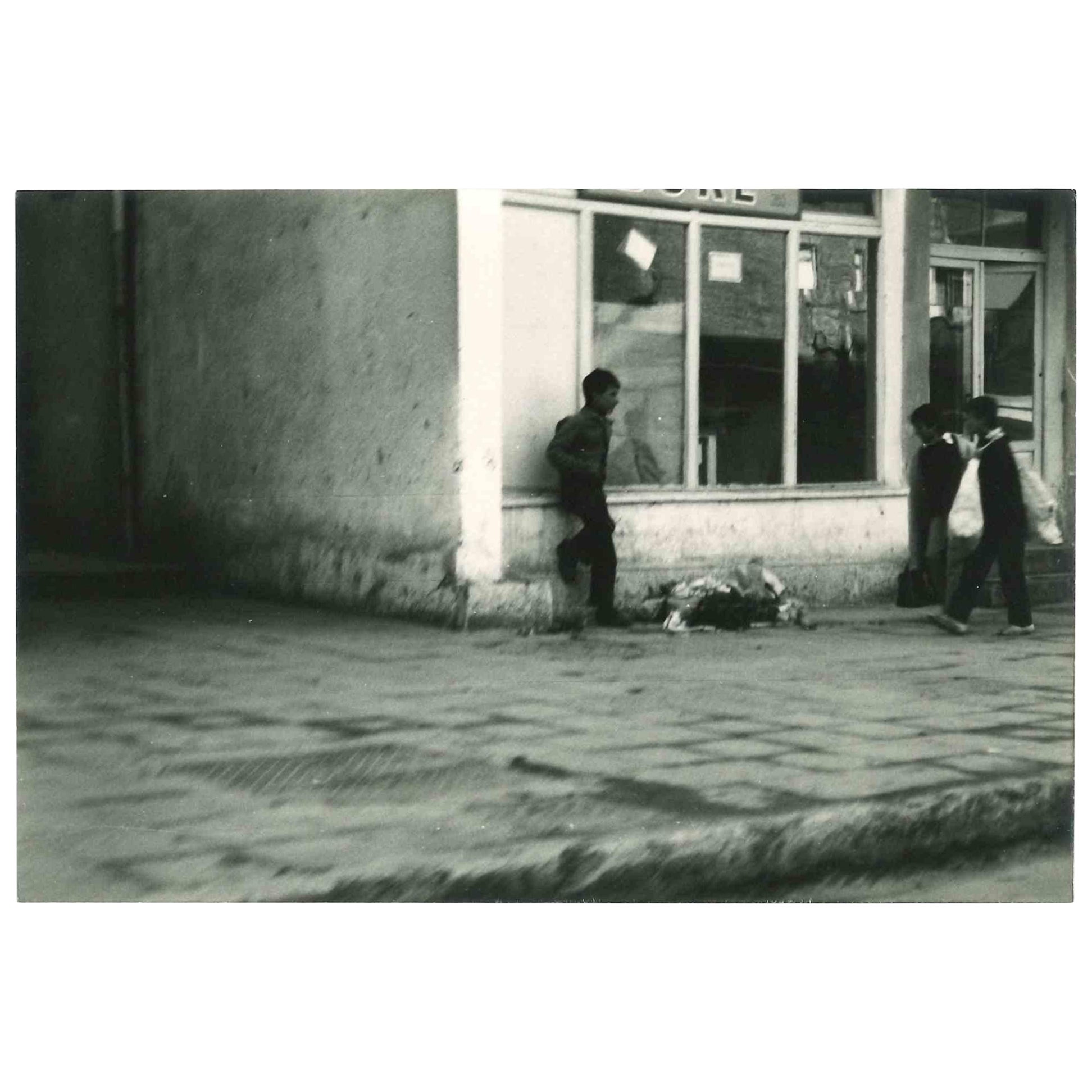 Unknown Black and White Photograph - Reportage from Albania - Vintage Photograph - Late 1970s