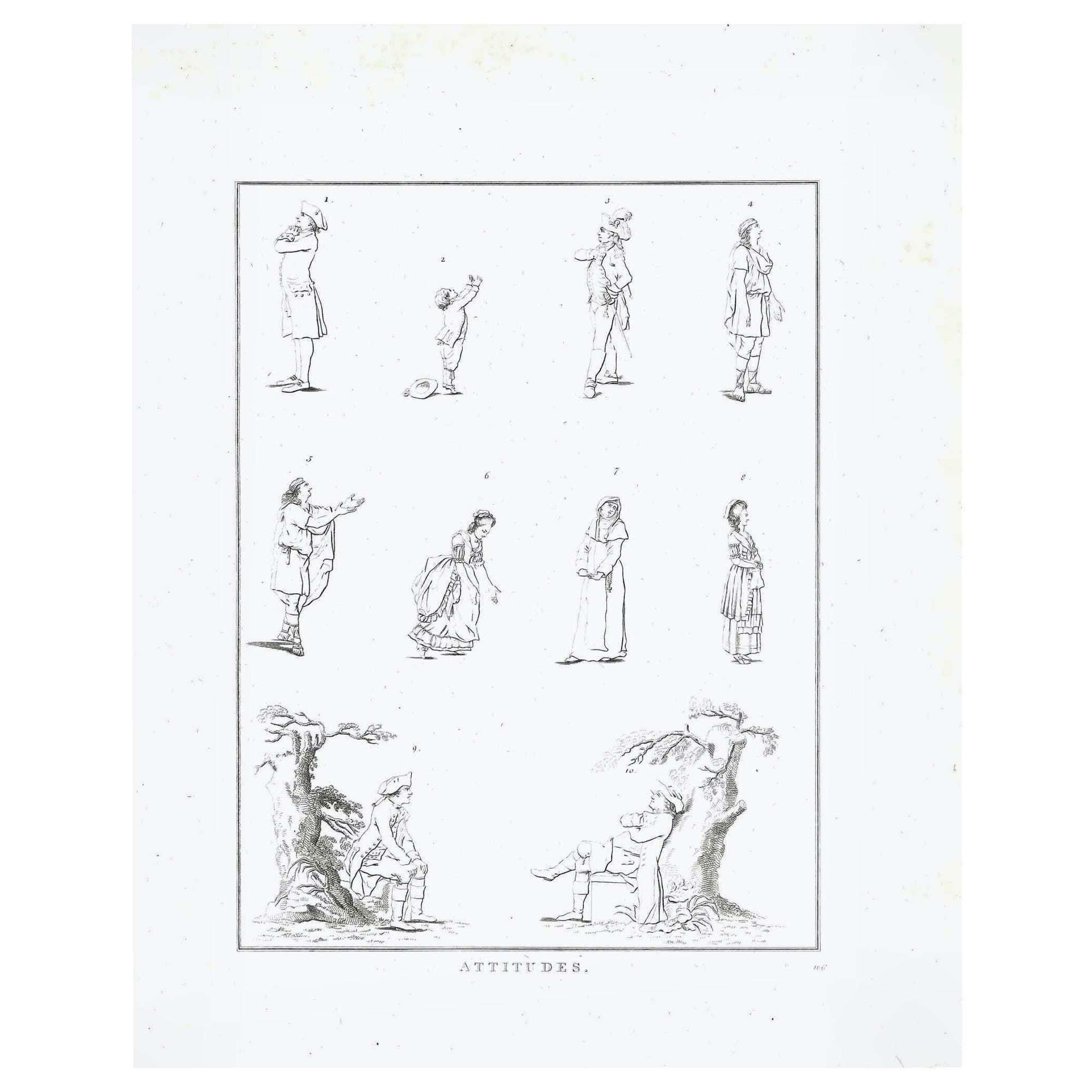 Figures - The Physiognomy is an original etching artwork realized by Thomas Holloway for Johann Caspar Lavater's "Essays on Physiognomy, Designed to Promote the Knowledge and the Love of Mankind", London, Bensley, 1810. 

Good conditions.

Johann