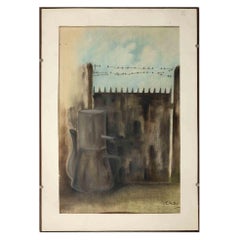 The Border - Original Drawing - Early 20th Century