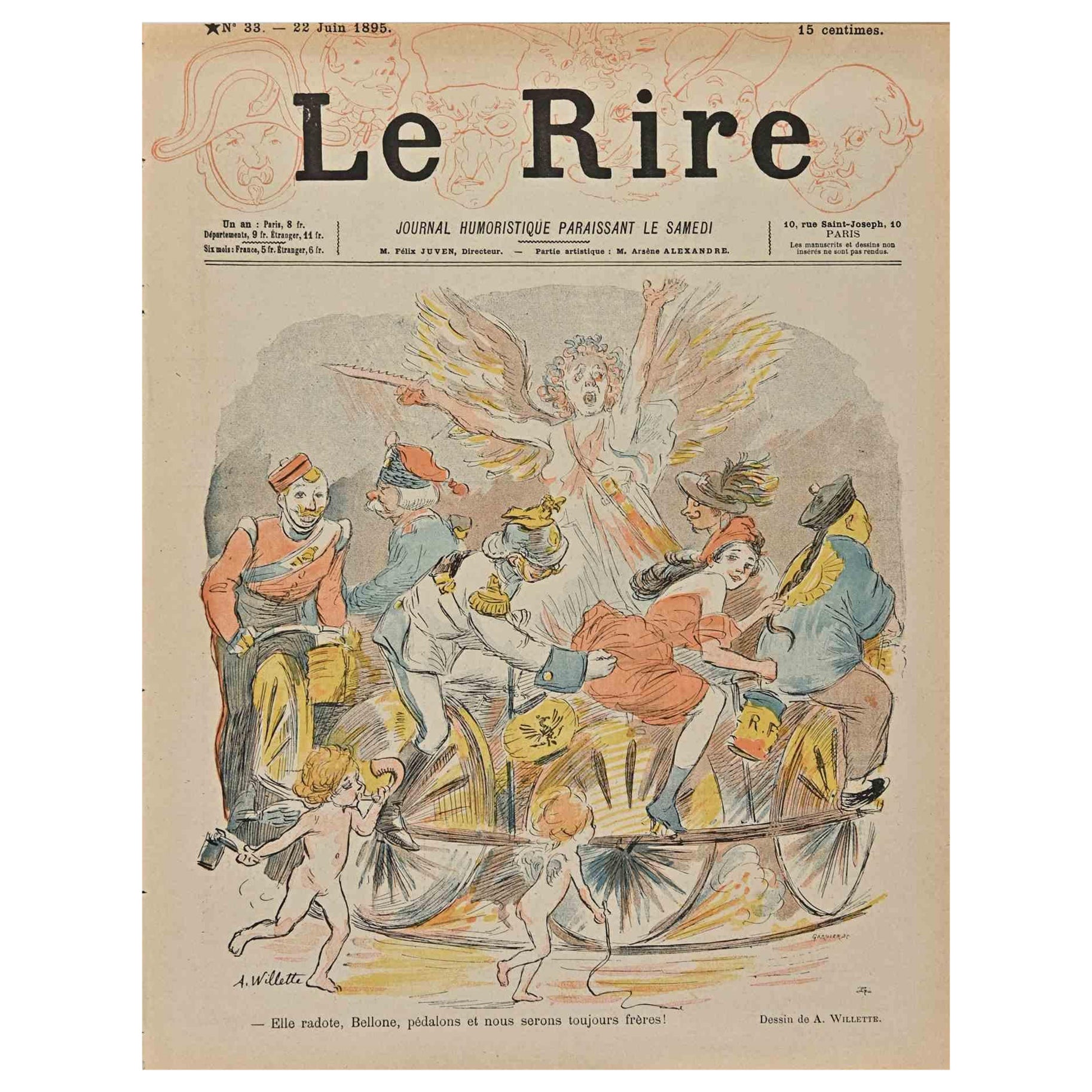 Le Rire - Vintage Comic Magazine 