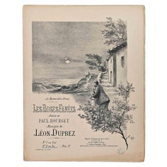 Les Roses Fanées  - Feuilles musicales de Leon Duprez - 1890