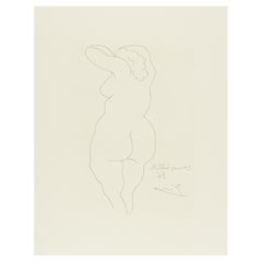 "Femme vue de Dos" from Temoignage by Jean Cocteau (Bloch 822)