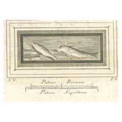 Scène romaine antique - gravure - XVIIIe siècle