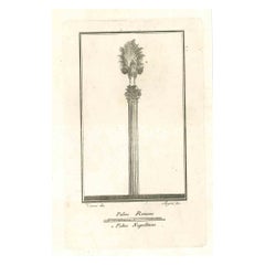 Scena romana antica - Acquaforte di Niccolò Vanni - XVIII secolo