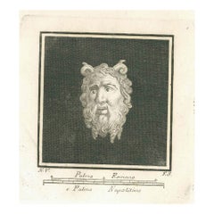 Antique Satyr - Etching - 18th Century