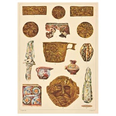 Dekorative Motive – Ägäisch – Chromolithographie nach A. Alessio
