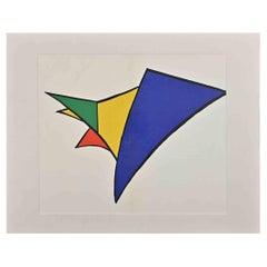 Untitled  Lithographie von Alexander Calder  1963