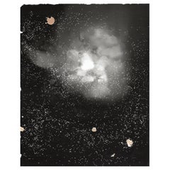 Lullaby - unique black and white abstract contemporary gelatin silver photograph