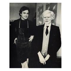 Andy Warhol 1976 museum program (1970s Andy Warhol)
