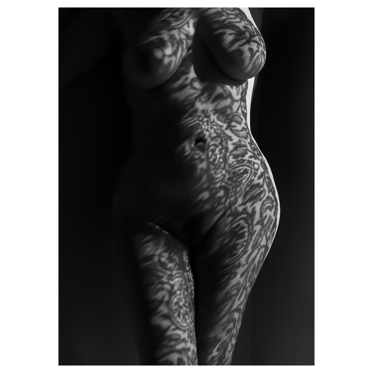 The Remedy, photographie de nu noir et blanc en gélatine argentique