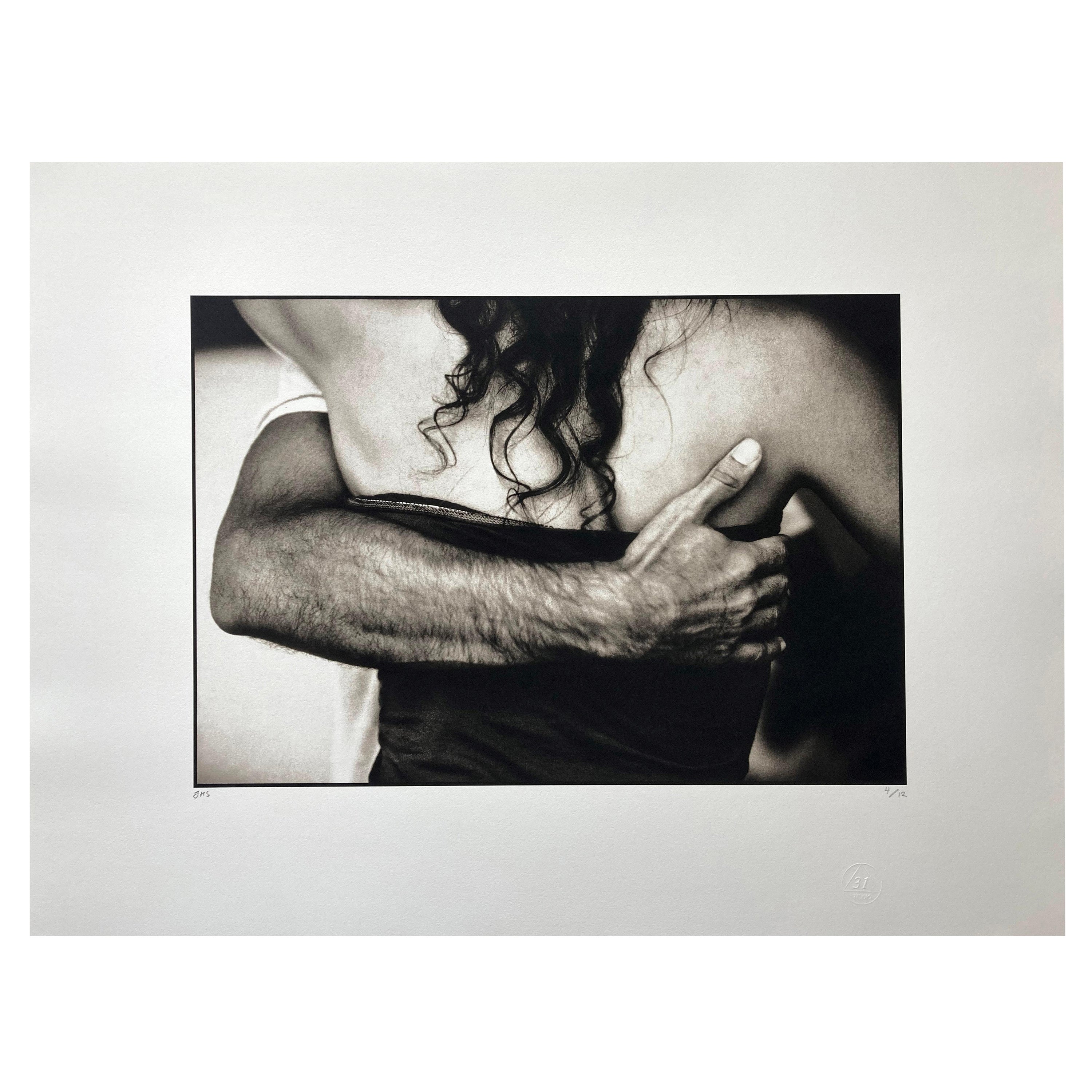 La Linea by James Sparshatt. Romantic photo of tango.  Palladium Platinum Print.

A line to be crossed… a man leads with strength and tenderness on the tango floor in Buenos Aires.

James Sparshatt’s photographs of music and dance capture the