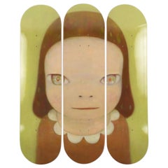 Yoshitomo Nara Miss Margaret, Skateboard-Decken-Set, 2016