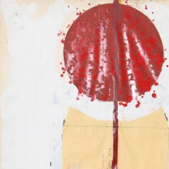 Sun Down, Mixed Media Collage by Josep Grau Garriga