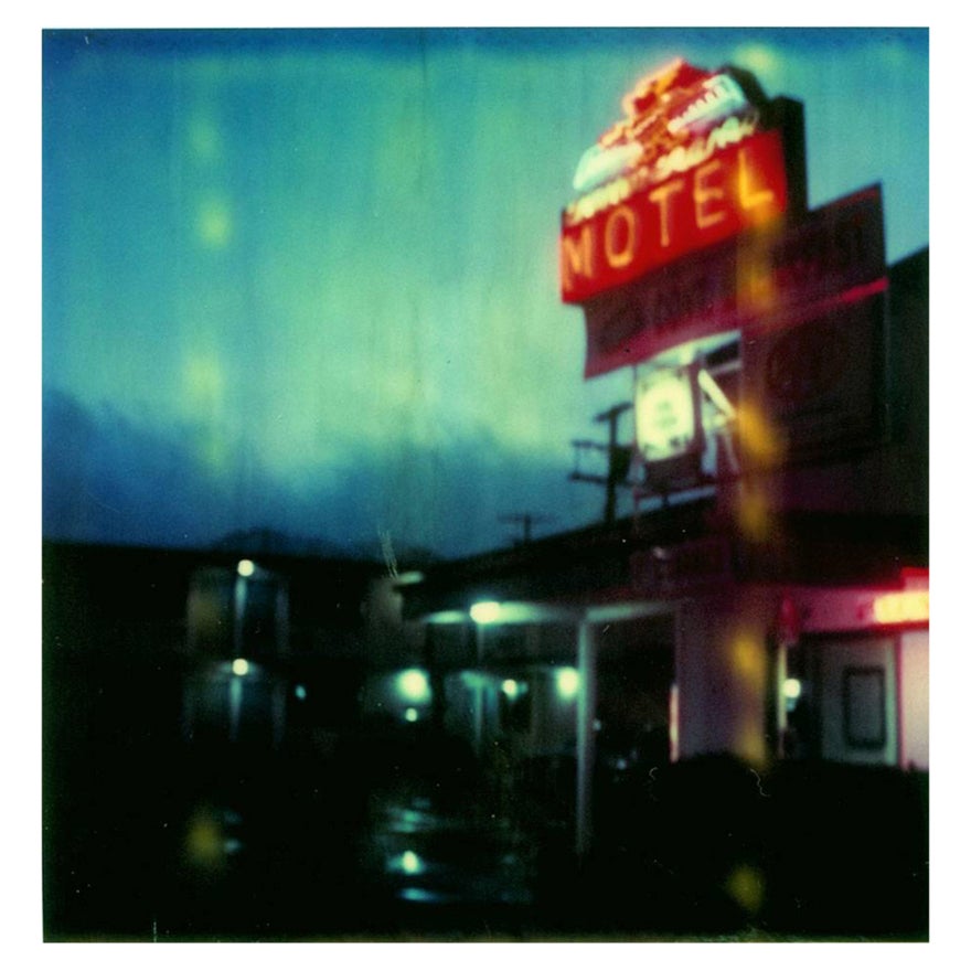 Stefanie Schneider Landscape Photograph - Thunderbird Motel - The Last Picture Show