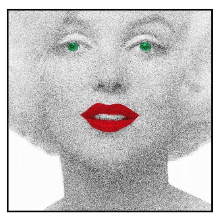 Mauro Oliveira Portrait Print - Forever Marilyn III (Limited Edition Print)