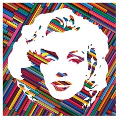 Marilyn Forever VIII (Weiß) (Druckimitat)
