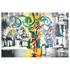 INTRODUCTION FOR A BLUES QUEEN(Uptown At Savoy) Signed Lithograph, Jazz Club