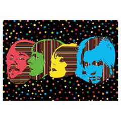 ABBA FOREVER AND EVER I (Edición limitada de sólo 30 copias sobre lienzo)