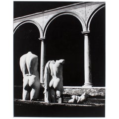 Black and White Photographs of Classical Sculpture Set of Three 