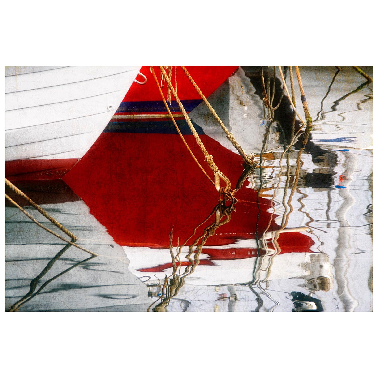 Michael Banks Color Photograph - Boat 1-Free delivery-Signed limited edition still life contemporary print, Large