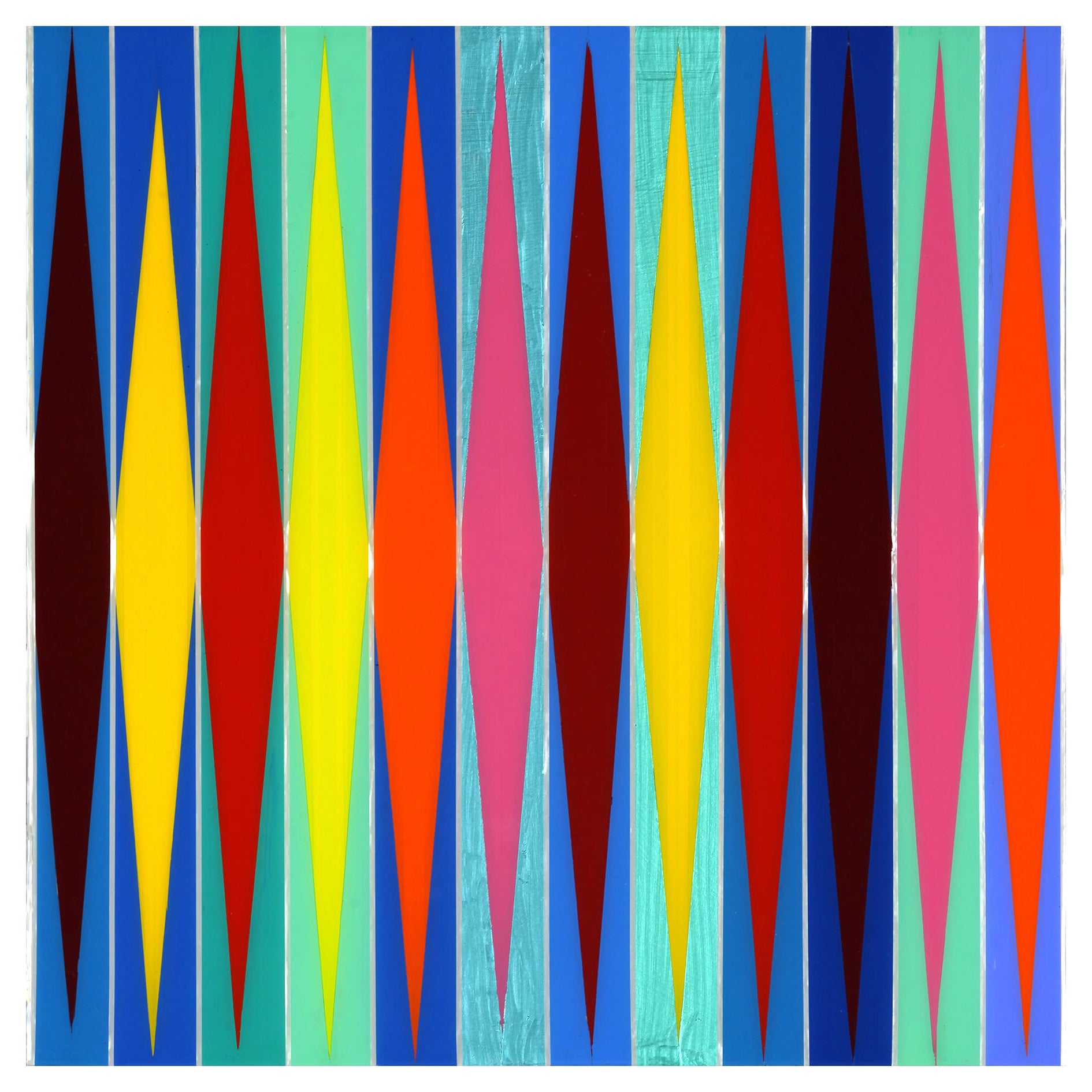 Mauro Oliveira Abstract Print - ACAPULCO (Limited Edition Of Only 30 Prints On Canvas)