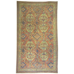 Oversize Antique Oushak Smyrna  Rug