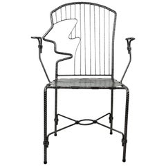 Folk Art Rebar Armchair