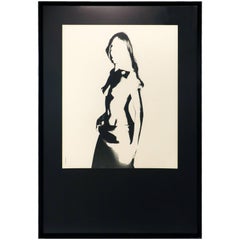 Used Framed Midcentury Artsy Boudoir Photo