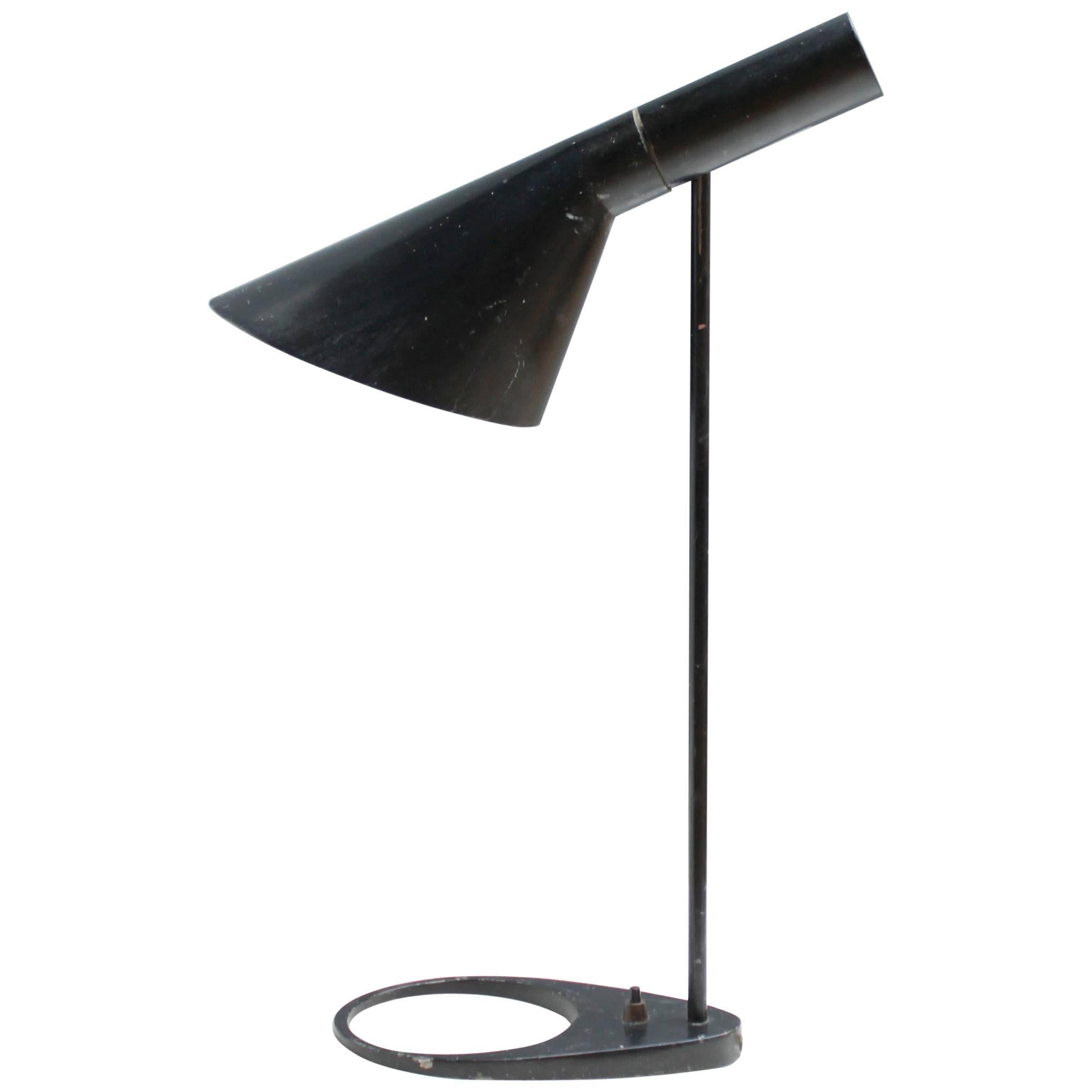 Vintage Arne Jacobsen AJ Table Lamp for Louis Poulsen