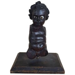 17th Century Hand-Carved Wooden Christ Child made in Central Europa