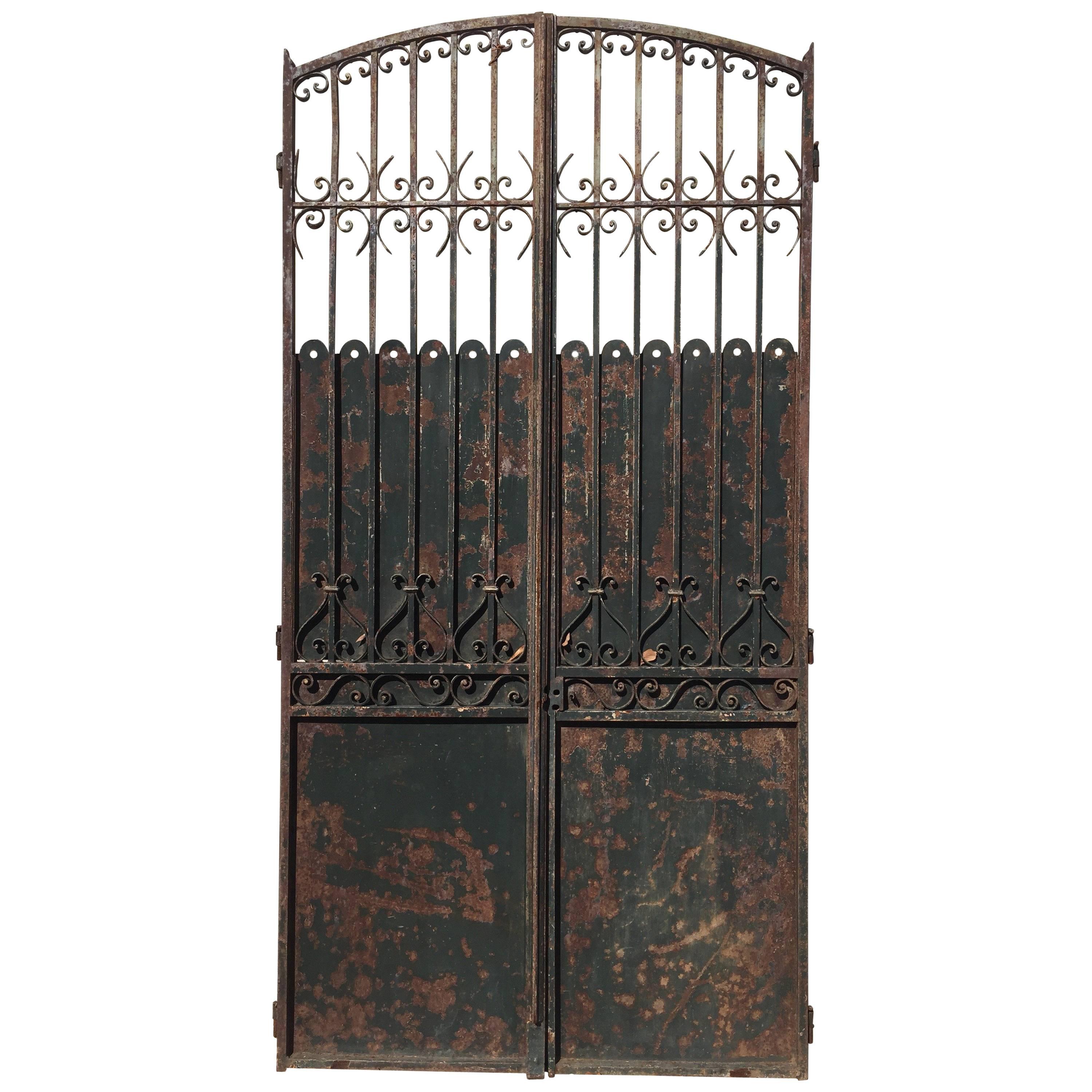 French Wrought Iron Gate