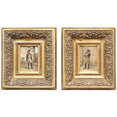 Pair of 19th Century French Oil Paintings