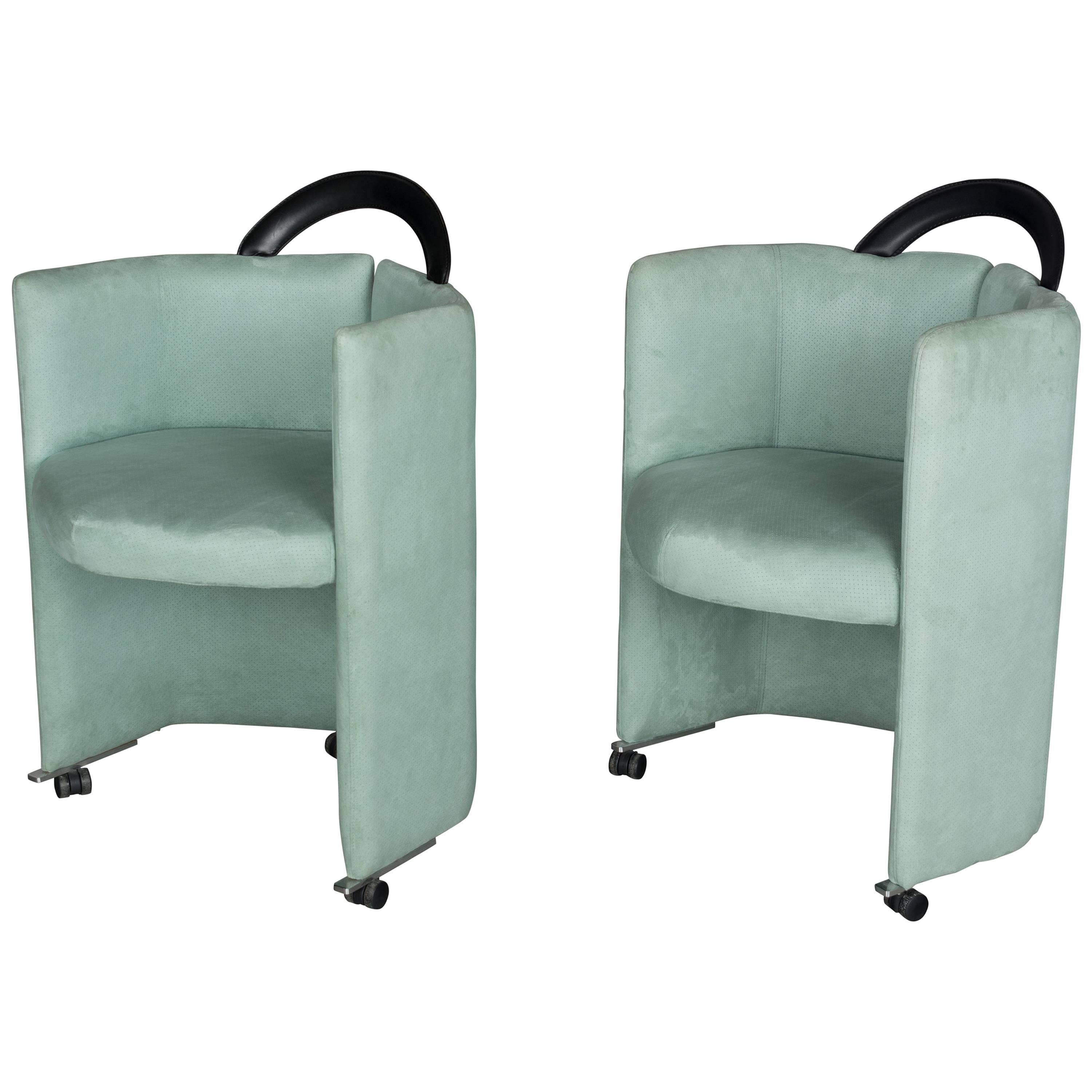 Pair of Memphis Style Chairs