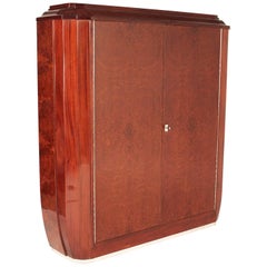 Vintage Art Deco Cabinet by Pierre Paul Montagnac