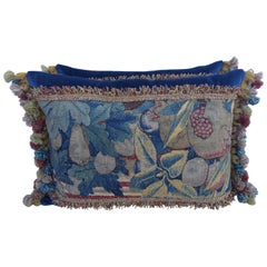 Pair of 17th Century Tapestry Pillows by Melissa Levinson