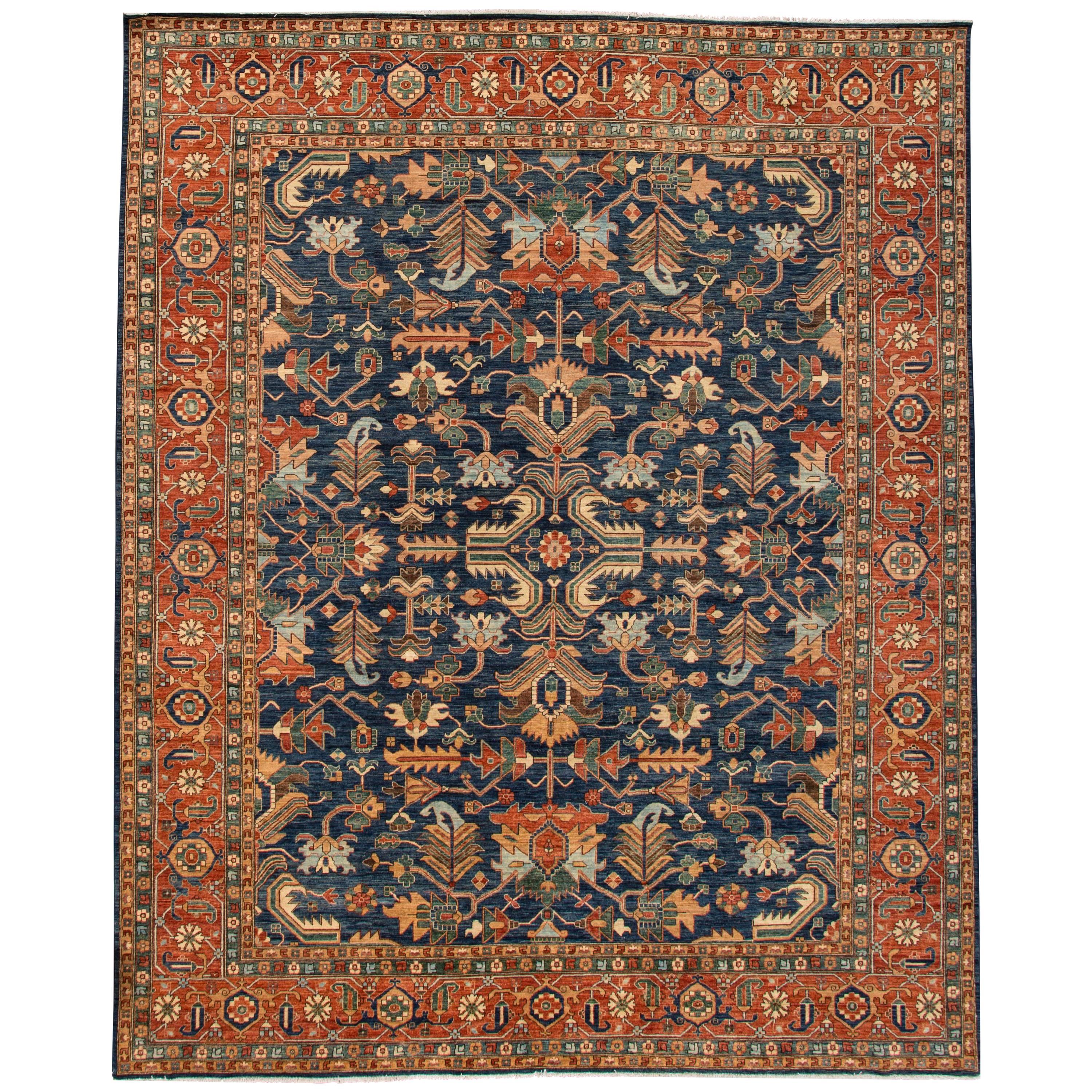 21st Century Serapi Style Rug For Sale