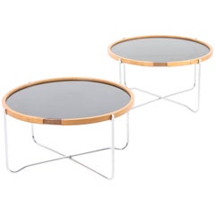 Vintage Pair of Tray Tables by Wegner