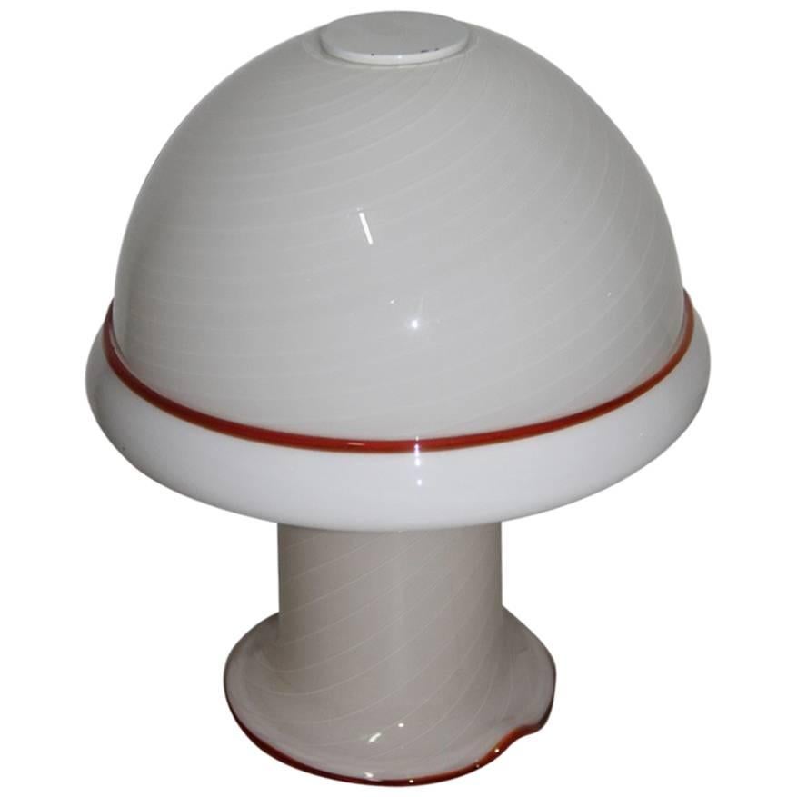 Table Lamp Effetre International Lino Tagliapietra, 1980s Italian design 