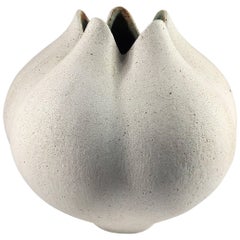 Contemporary Ceramic Blossom Vase No. 143 by Yumiko Kuga