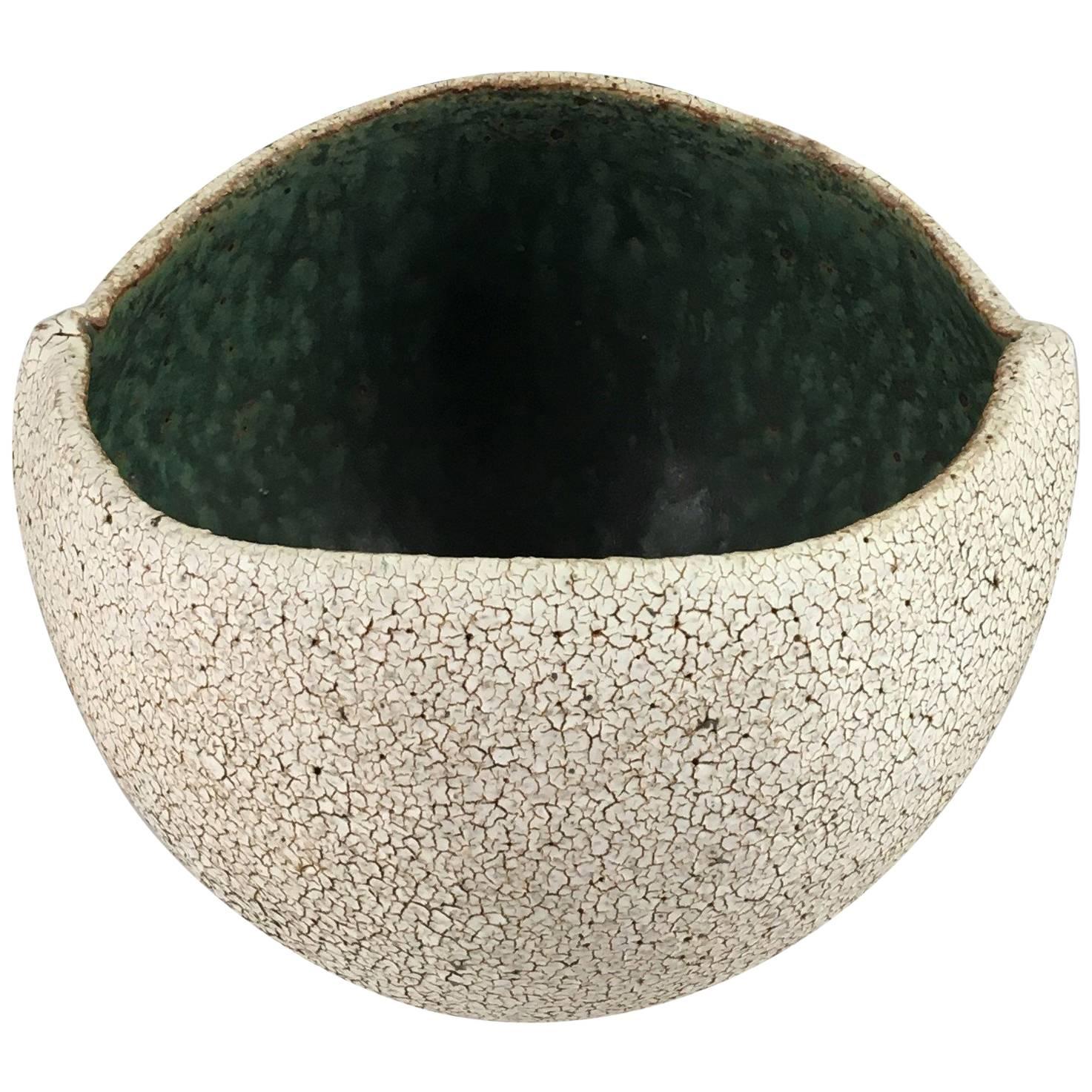 Contemporary Ceramic Round Bowl No. 170a by Yumiko Kuga