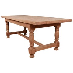 Bleached Oak Farm Table