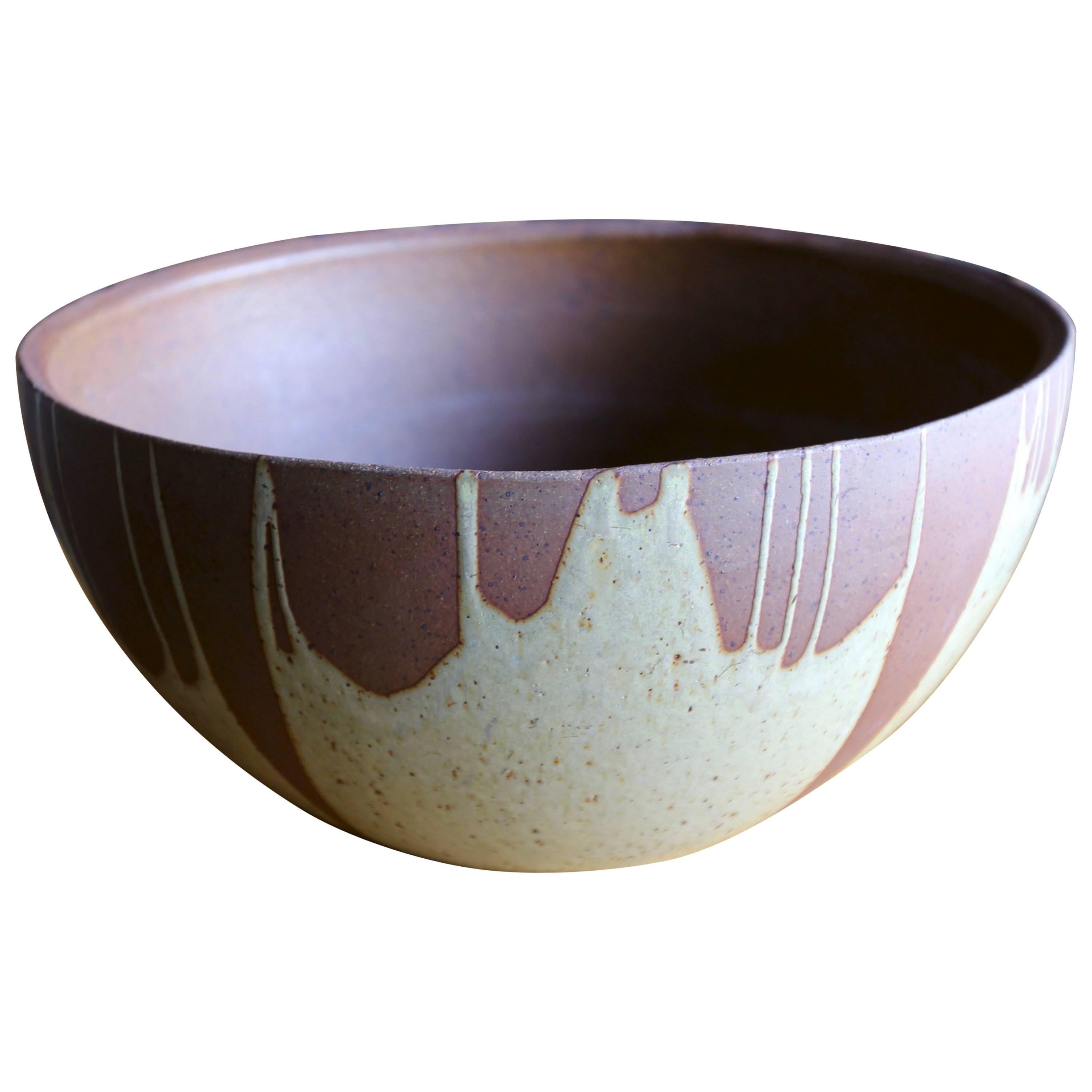 Large "Flame Glaze" Planter by David Cressey for Architectural Pottery