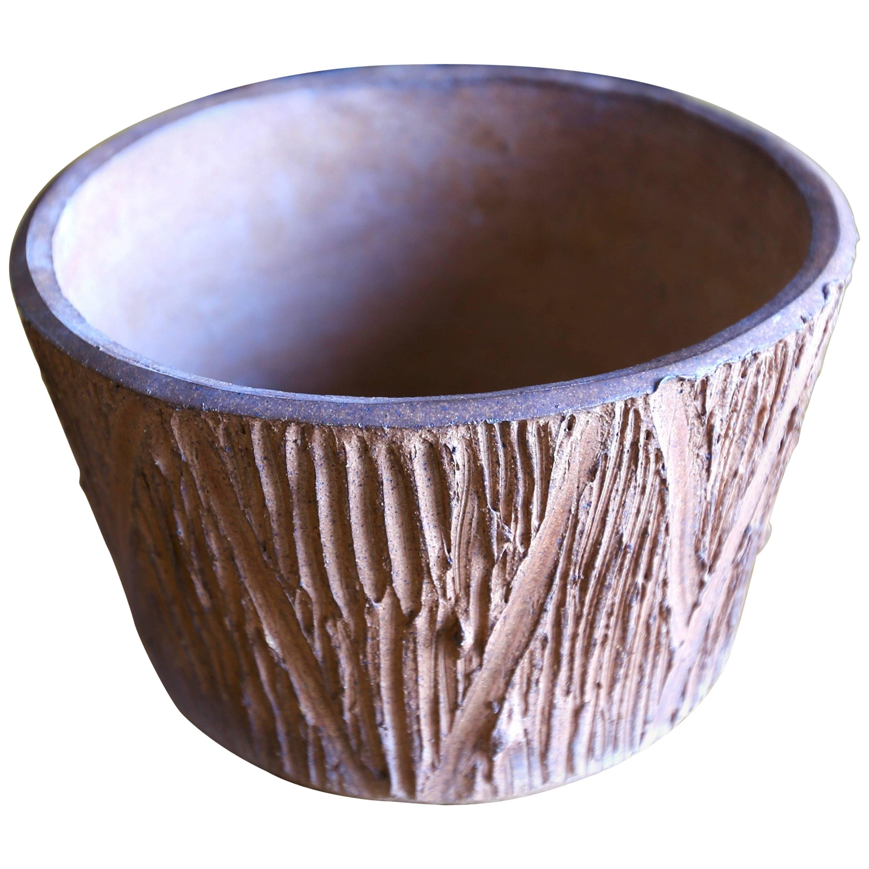 "Scratch" Pattern Planter by David Cressey for Architectural Pottery