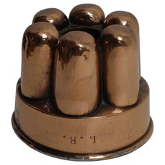 Copper Pudding Mold, French, 19th Century