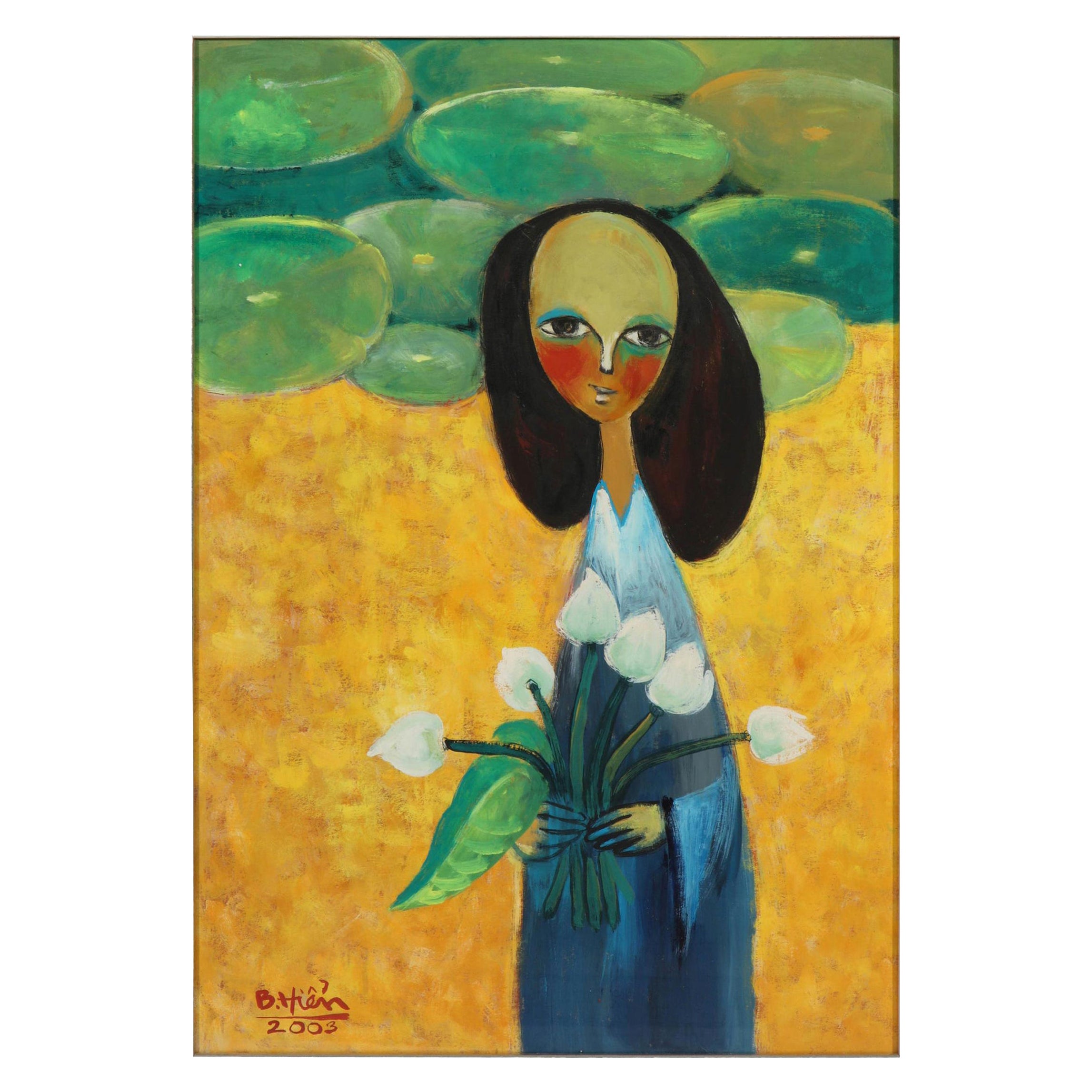 Hand-Painted Art contemporain